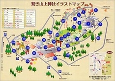 神社内マップ