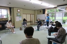 健康ミニ講座。熱心に学習