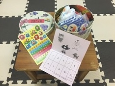 シールを集めて 何がもらえるかな?