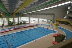 25mプールと流れるプール