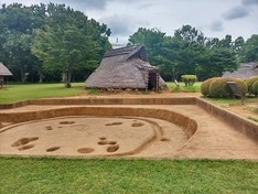 竪穴住居跡の土台