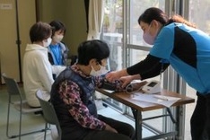 血圧測定で健康チェック